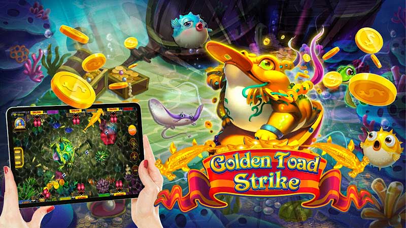 tiger 800 Visão geral do jogo de tiro ao peixe Golden Toad
